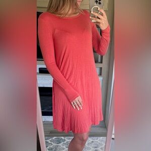 Simply Southern | Orange Cross Back Dress | Size S